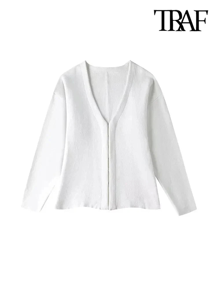 TRAF-Women's Cardigan