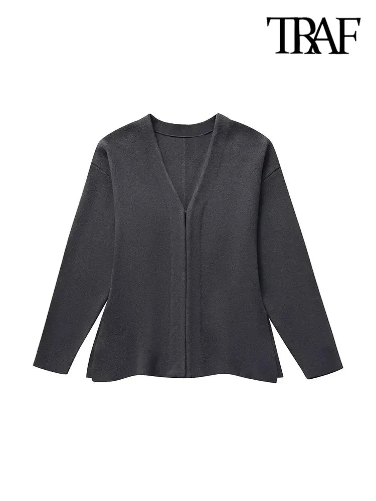 TRAF-Women's Cardigan